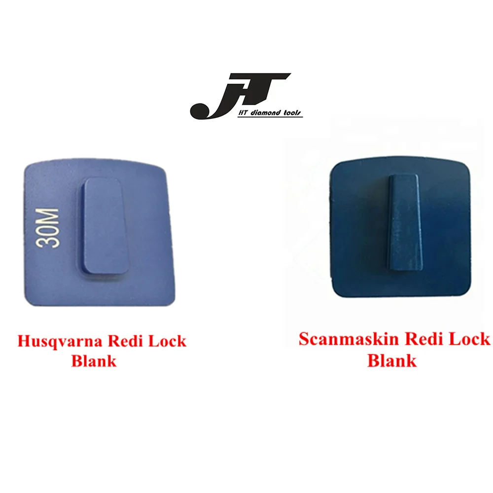 

HT Diamond Tools for Concrete Husqvar-na Redi Lock Grinding Disc Two M Shaped Grinding Shoes for Concrete and Terrazzo 12PCS