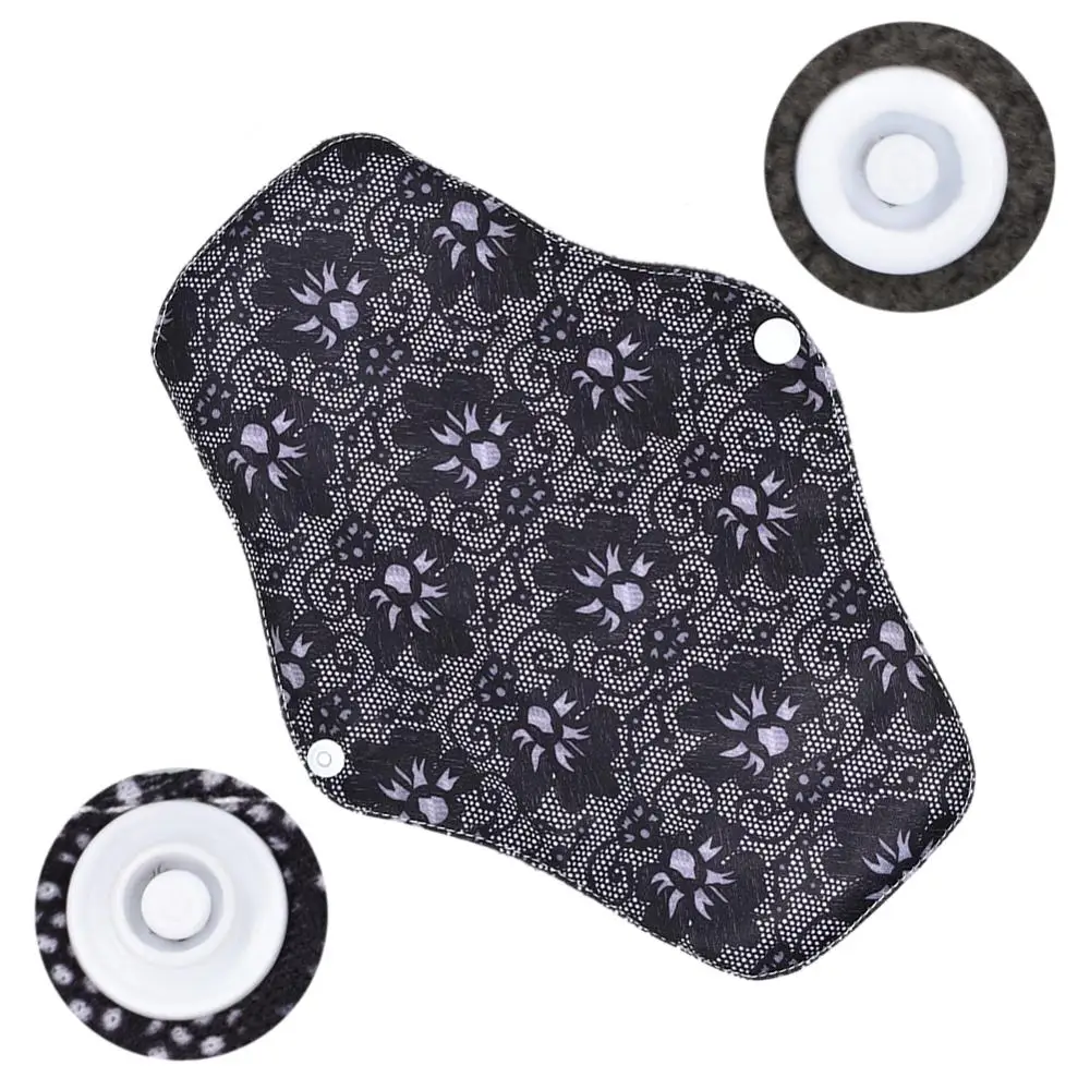 1 шт. дышащие тканевые прокладки среднего размера из органического бамбука и