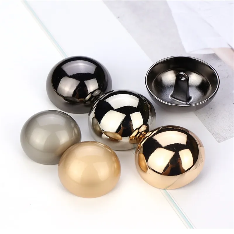 

Fashion Decorative Buttons for Clothing Mushroom Type Sewing Accessories Buttons for Clothes 20mm Metal Button Up Shirt Women