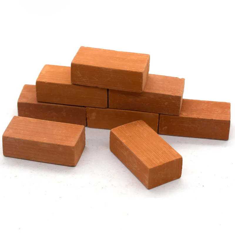 

50pcs 1:16 Brick Clay Model Simulation Bricks Miniature Dollhouse Accessory Toys for Kids Adult DIY House Family Game Gift