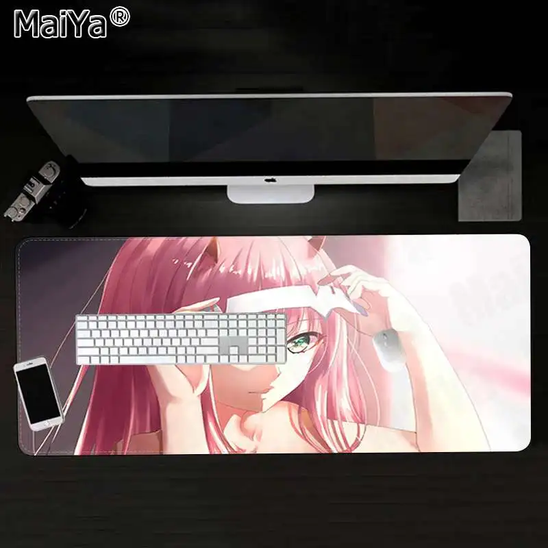 Maiya Darling in the FranXX индивидуальные коврики для мышки ноутбук коврик для мышки в стиле аниме большой коврик для мыши клавиатуры коврик