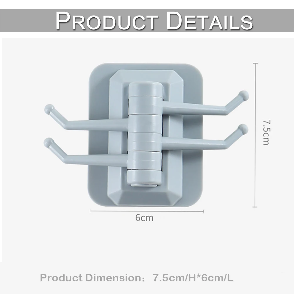 Многофункциональный крючок Ванная комната настенная вешалка сумки из