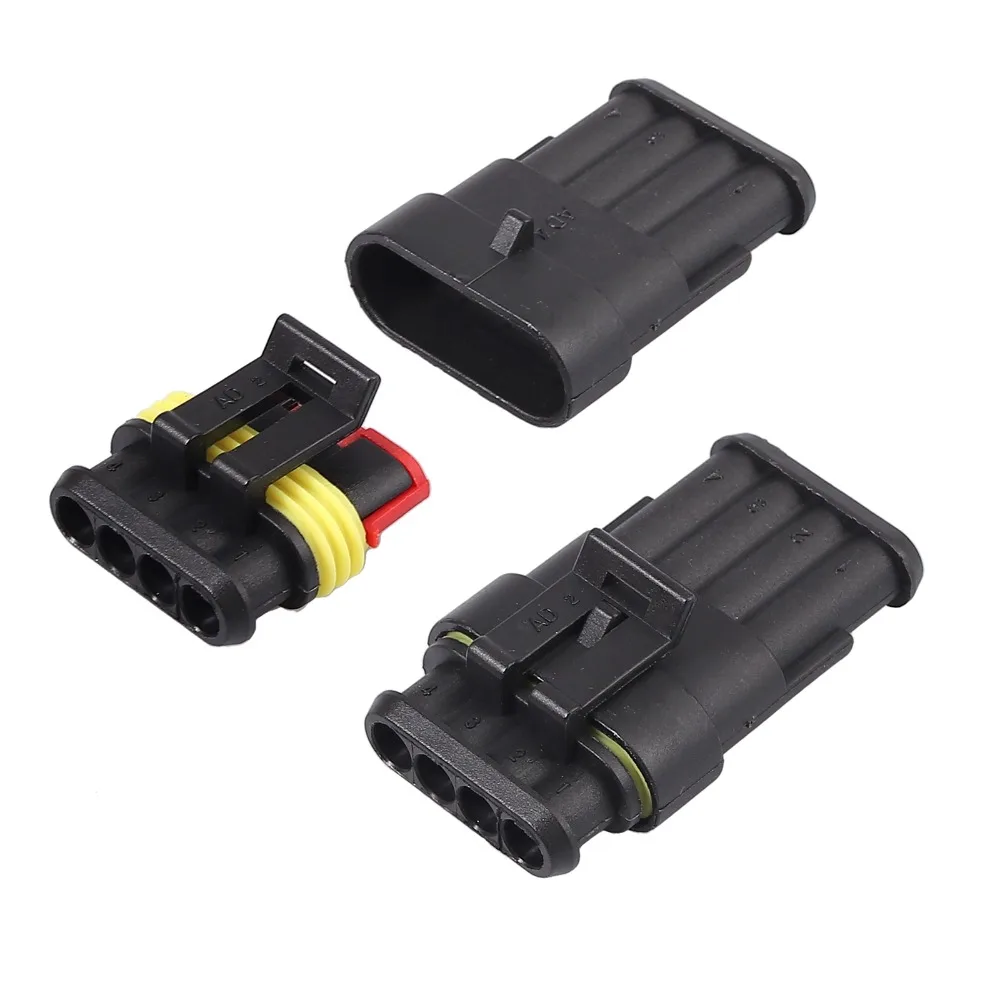 Proster for 1 2 3 4 5 6 Pin автомобильные мотоциклы Водонепроницаемые электрические клеммные ПРОВОДА ОБЖИМНЫЕ ЩИПЦЫ для соединений набор инструментов+ предохранители MA867