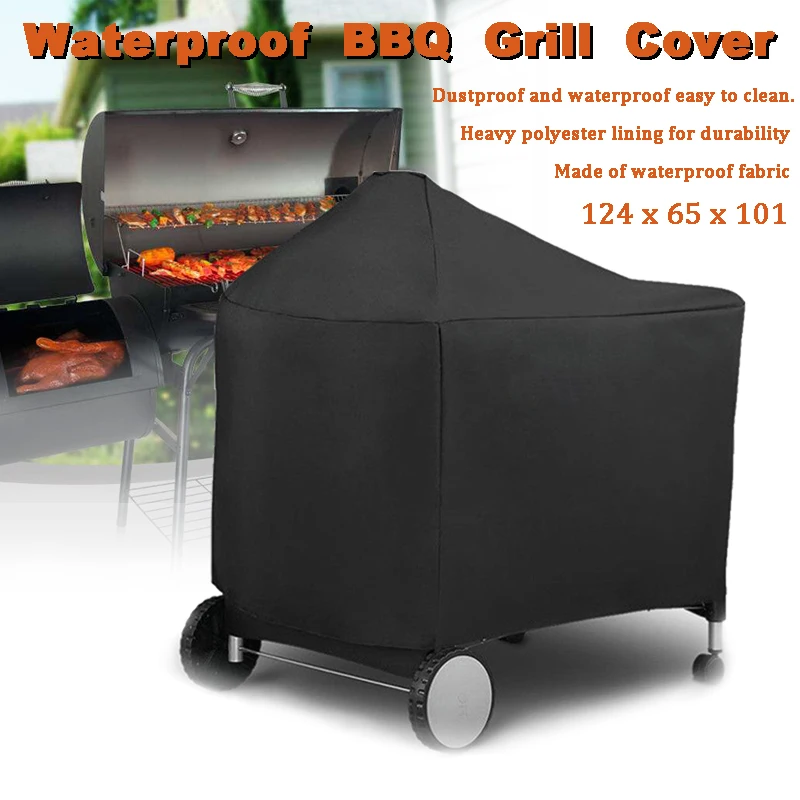 Чехол для гриля или барбекю 124x65x101 см Weber 7152 водонепроницаемый пылезащитный чехол