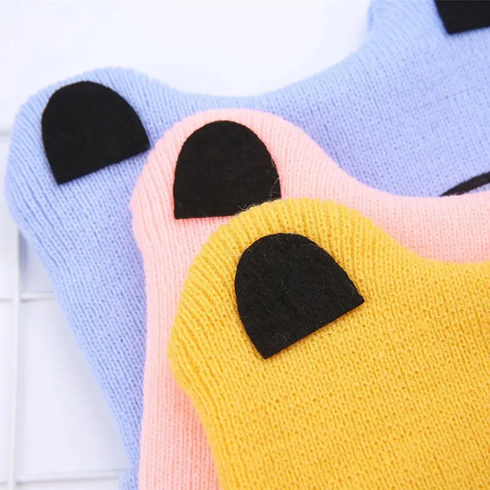 

Fashion Baby Hat Soft Cartoon Bear Infant Toddler Baby Girl Boy Winter Warm Crochet Knit Hat Beanie Lovely Toddler Kids Cap