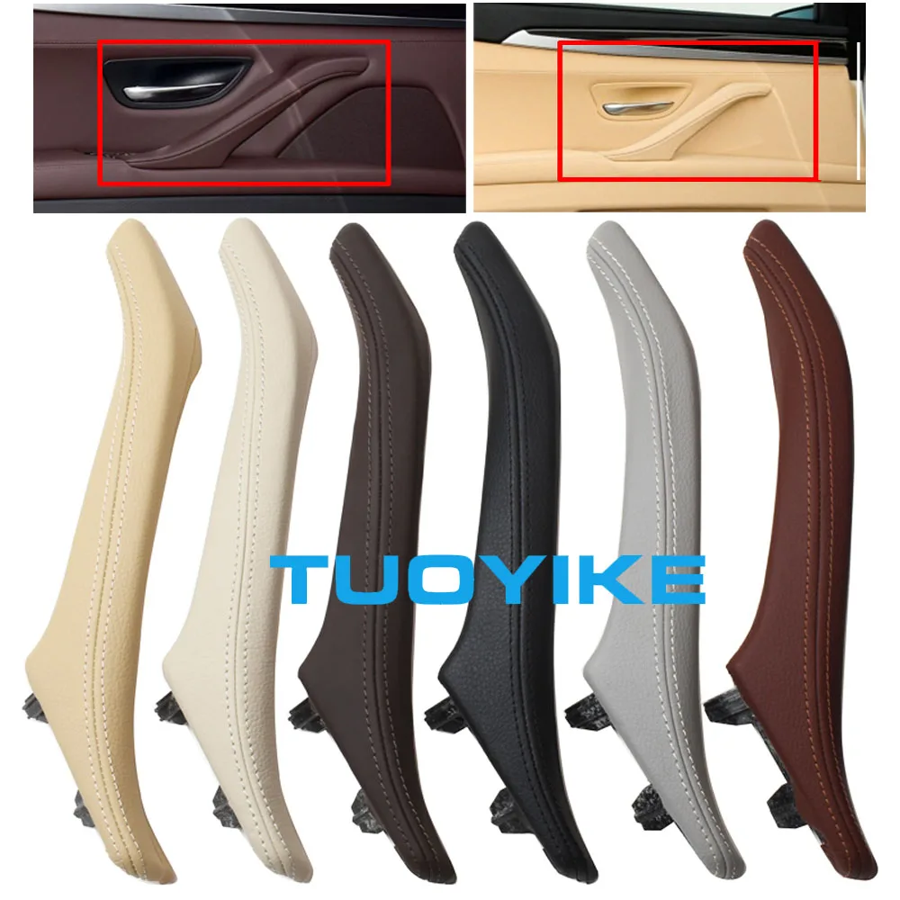 

LHD RHD Left Right Interior Passenger Door Leather Pull Handle Assembly For BMW 5 Series F10 F11 F18 520i 523i 525i 528i 535i