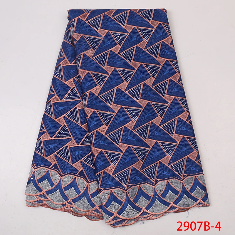 Новый стиль 2019 нигерийская кружевная ткань сухая высокое качество хлопок