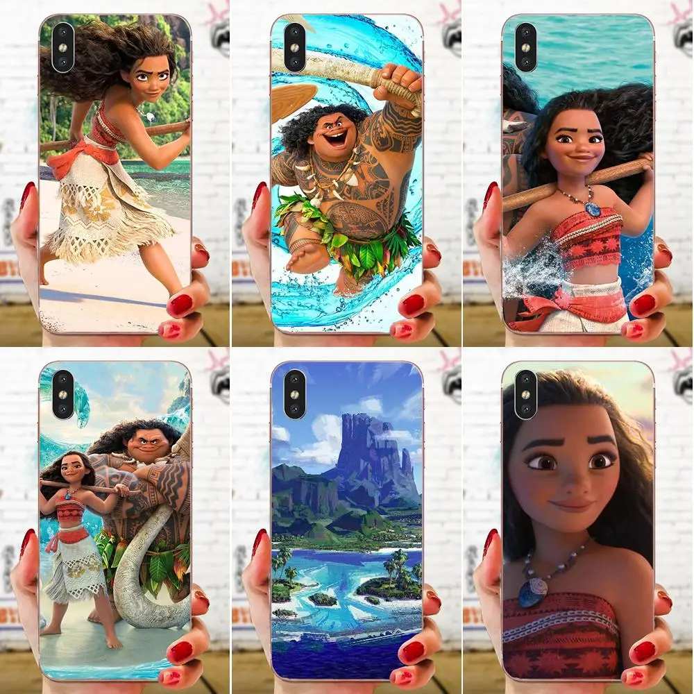 Чехол для мобильного телефона Moana Samsung Galaxy Note 8 9 10 Pro S4 S5 S6 S7 S8 S9 S10 S11 S11E S20 Edge Plus