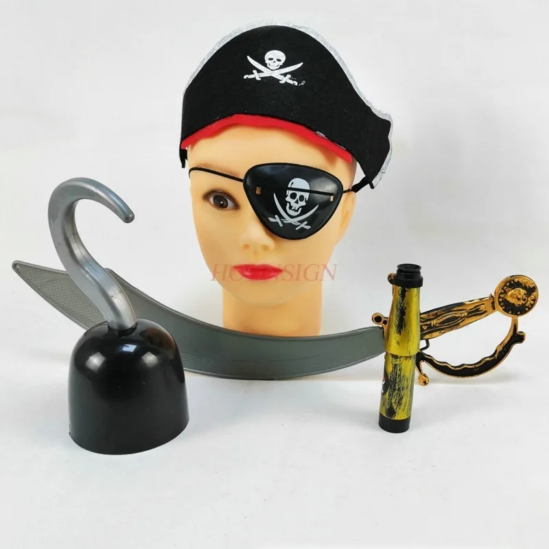 

pirate weapon cap Knives For Toy Pirate Weapon Cap Halloween Masquerade Children Dress Up Stage Performance Pirates Of The