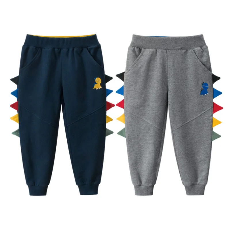 

Baby Boys Sports Trousers Spring Autumn Teenage Toddler Casual For Kids Clothes 2-7 Years Old Cartoons Dinosaur Childrens Pants