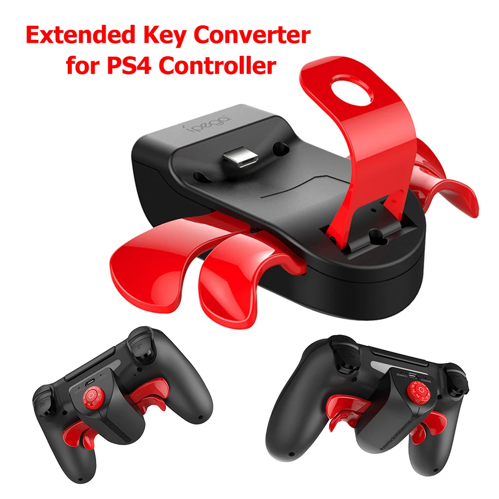 

Controller Turbo Extension Attachment for PS4 Gamepad Back Button Converter