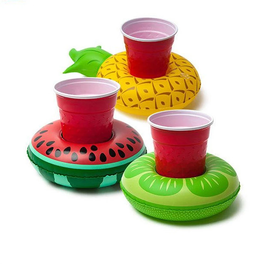 

Swim Pool Swimming Water Inflatable cup holder toy Inflatable toy floating mat Pool floater inflatable pool mats Floating toyPVC