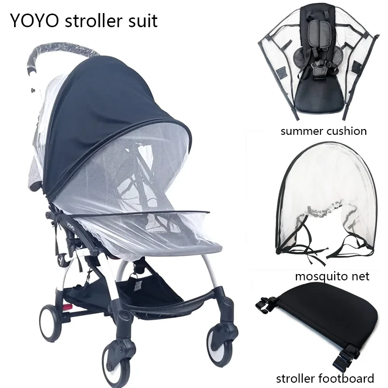 Сетка от комаров для детской коляски сетчатая мягкая подножка москитная сетка
