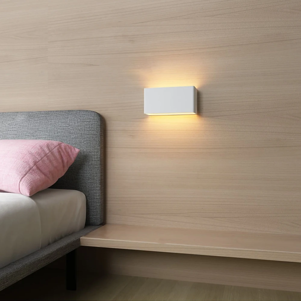 Kopen Led Cube Indoor Verlichting Wandlamp Moderne Woninginrichting Blaker Aluminium Lamp 10W Voor Bad Gang Slaapkamer Verlichting