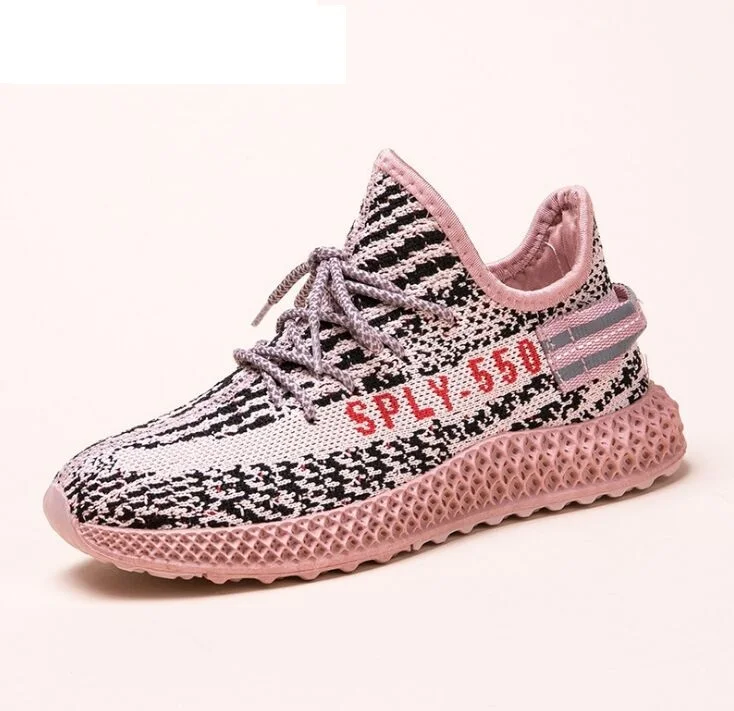 Fashion New 2020 Spring Pink Casual Mesh Breathable Chaussure Femme Sport Platform Ladies Trainers Shoes For Women Zapatos Mujer | Обувь