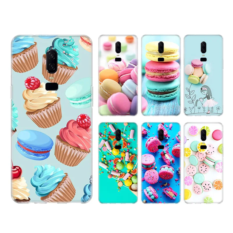 

Dessert ice cream Macaron Riverdale Hull Skin Silicone Back Case For OnePlus One Plus 1+ 8 7T 7 Pro 6 6T 5 5T 3 3T Coque Cover