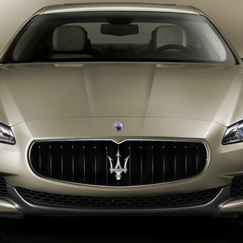 

1PC Car Styling for Maserati Logo Quattroporte Ghibli Granturismo Levante Watch GT Emblem Badge ABS Sticker Auto Accessories
