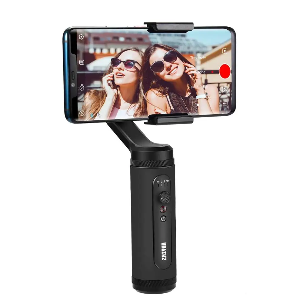 

Zhiyun Smooth Q2 3-Axis Handheld Smartphone Gimbal Stabilizer for iPhone 11 Pro Max XS XR X 8P 8 Samsung S9 S8 & Gopro SJCAM
