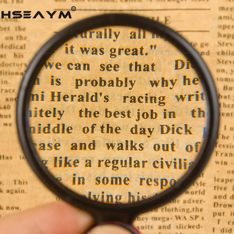 Складные кожаные оптические линзы увеличительное стекло для ювелирных изделий 50