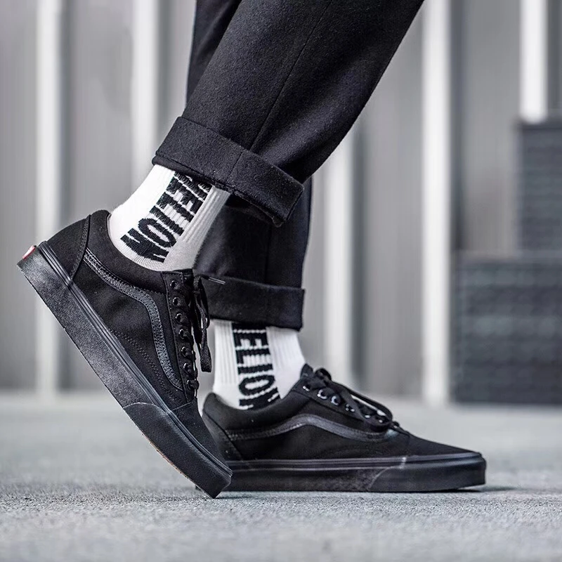 VANS OLD SKOOL для мужчин и женщин скейтборд обувь многоцветный подлинный Спорт на открытом воздухе классический досуг серии VN000D3HW00