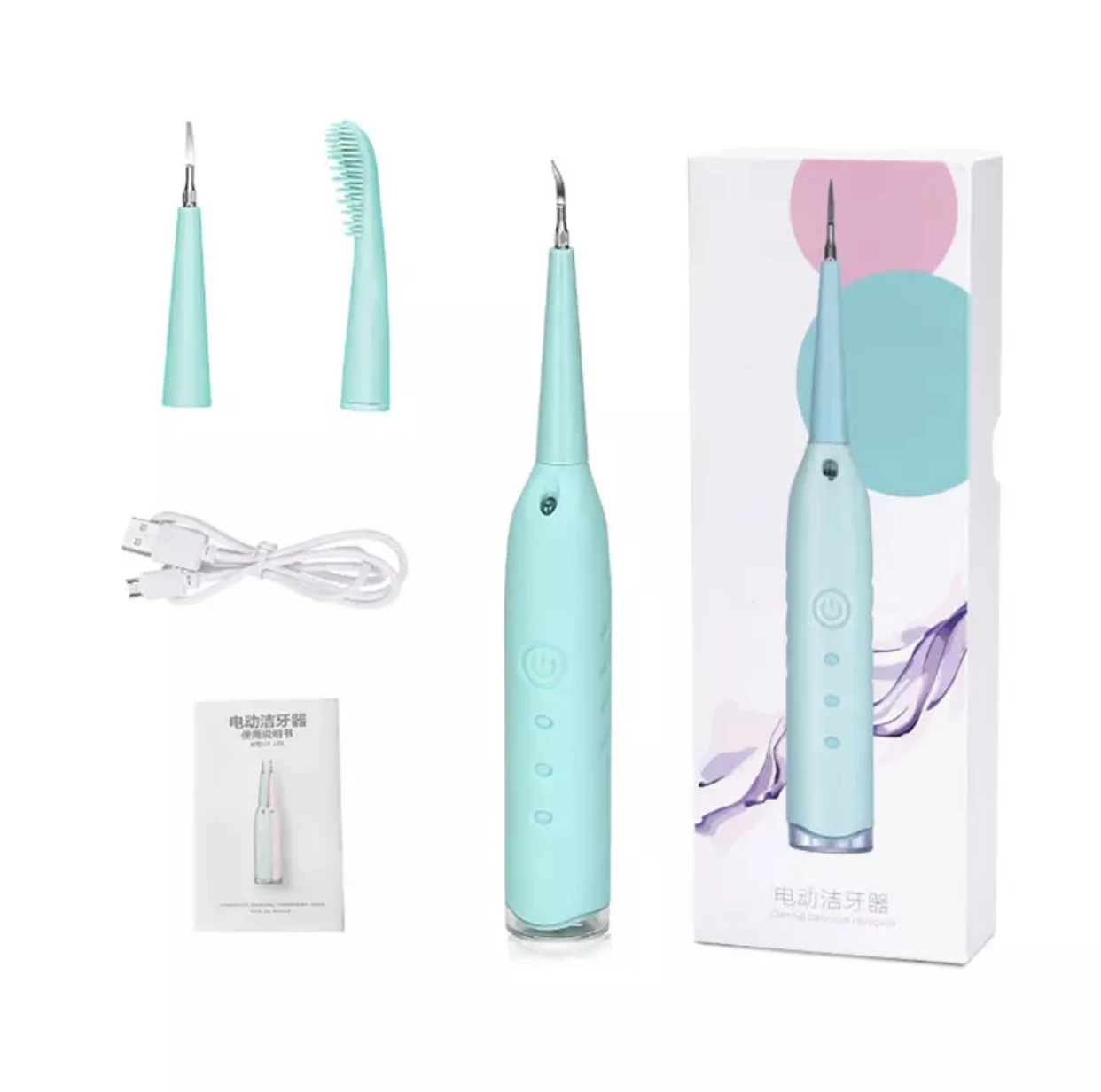 

Electric Sonic Dental Scaler Tooth Calculus Remover Healthy Gums Dentist Waterproof Whiten Teeth Cleaner Oral Irrigator