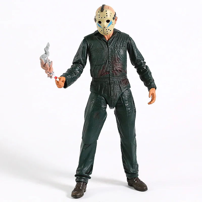 

NECA Jason Ultimate Part 5 Roy Burns Action Figure Horror Halloween Toy Doll Gift