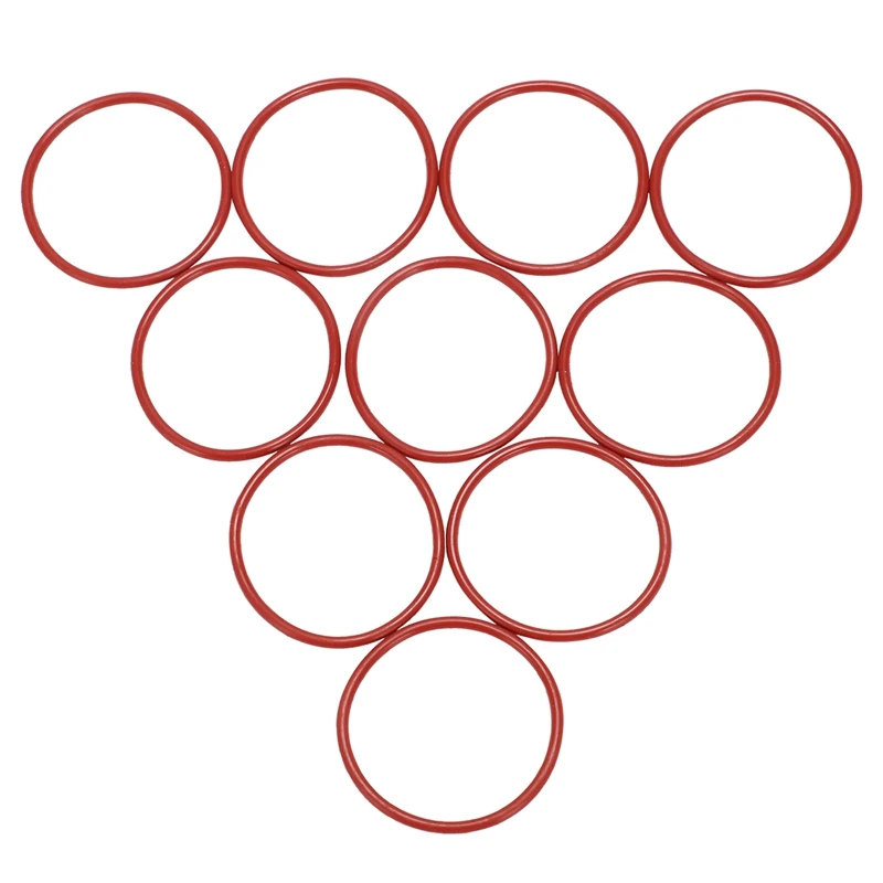 HTHL-10 шт Силиконовое уплотнительное кольцо сальник уплотнения шайба красный 45x2 5x40