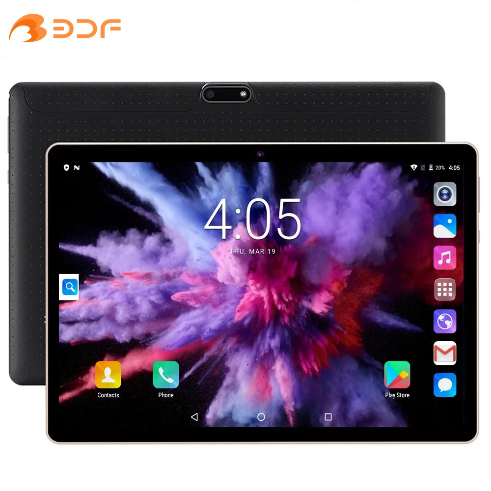 new 10 1 inch android 9 0 google tablet pc octa core dual sim phone call tablet 4gb ram 64gb rom wifi bluetooth tablets free global shipping