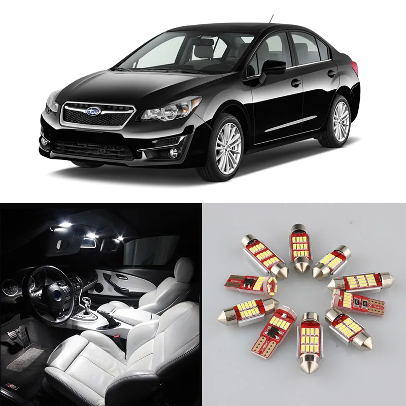 Лампы светодиодсветодиодный для салона автомобиля белые без ошибок 2000 2001 2002 2017