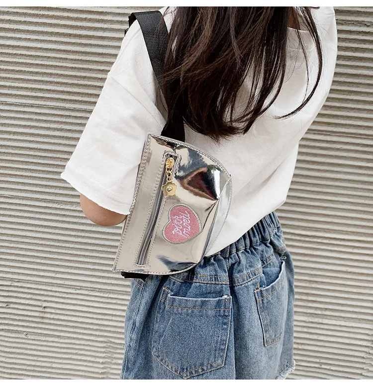 Puimentiua/2019 детская поясная сумка Яркие Кожаные сумки на плечо милые мини для