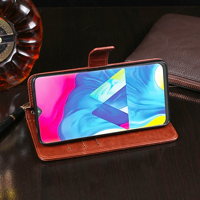 Чехол-книжка для Samsung Galaxy A10 деловой кожаный чехол-бумажник чехол телефона A105F