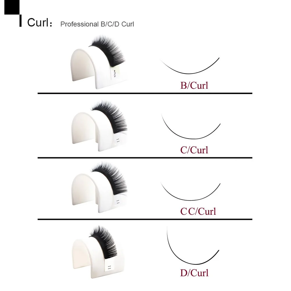 THINKSHOW смешанные длинные ресницы индивидуальное наращивание ресниц 3D корейские