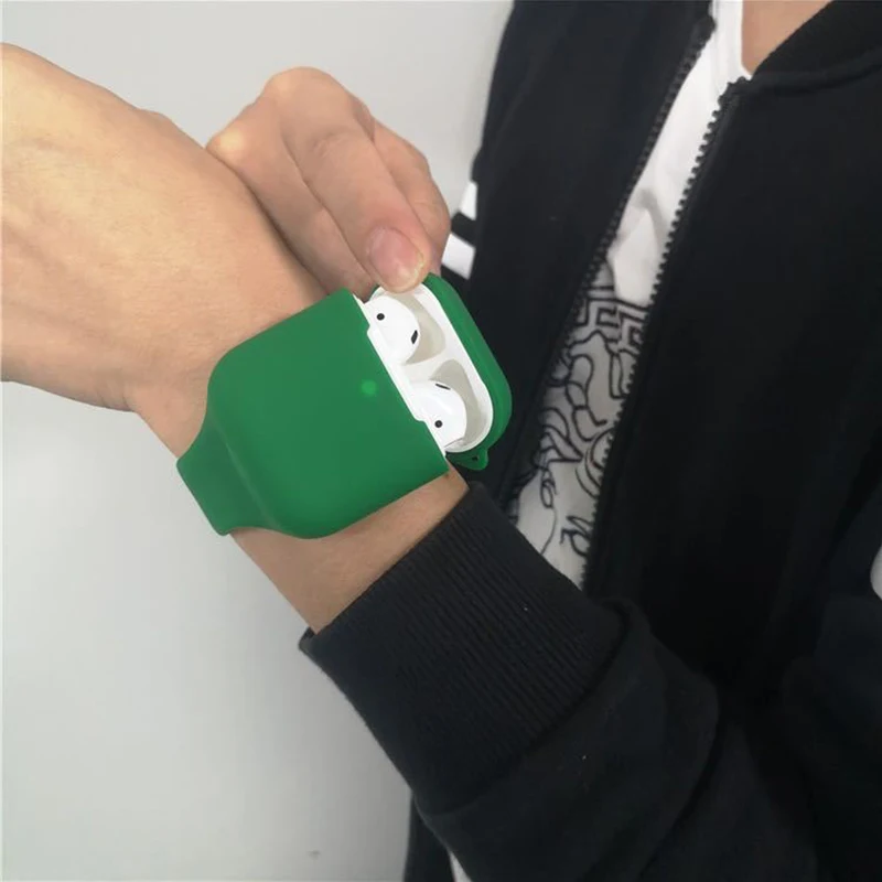 Ремешок на запястье для AirPods чехол спортивный ремешок Airpods 1/2 беспроводной