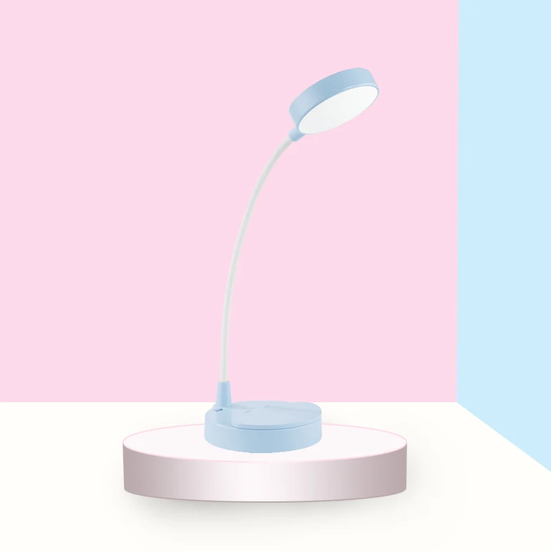 

Desk Lamp Makeup Mirror Learning Study Lamp Read Light Eye Protection LED Table Lamp with Mobile Phone Holder Night Light