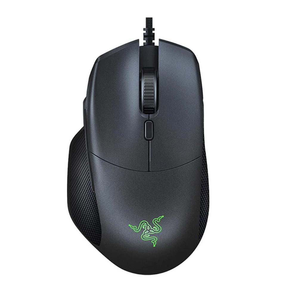 Проводная игровая мышь razer Basilisk Gamer 16000 dpi RGB 5G Оптический сенсор съемный dpi сцепление сопротивление прокрутки 8 кнопок Черный