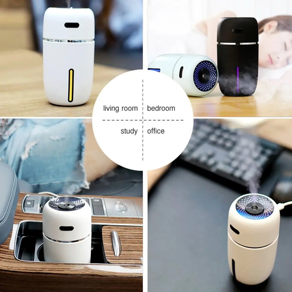 Мини-увлажнитель воздуха портативный с Usb и функцией очистки | Дом сад