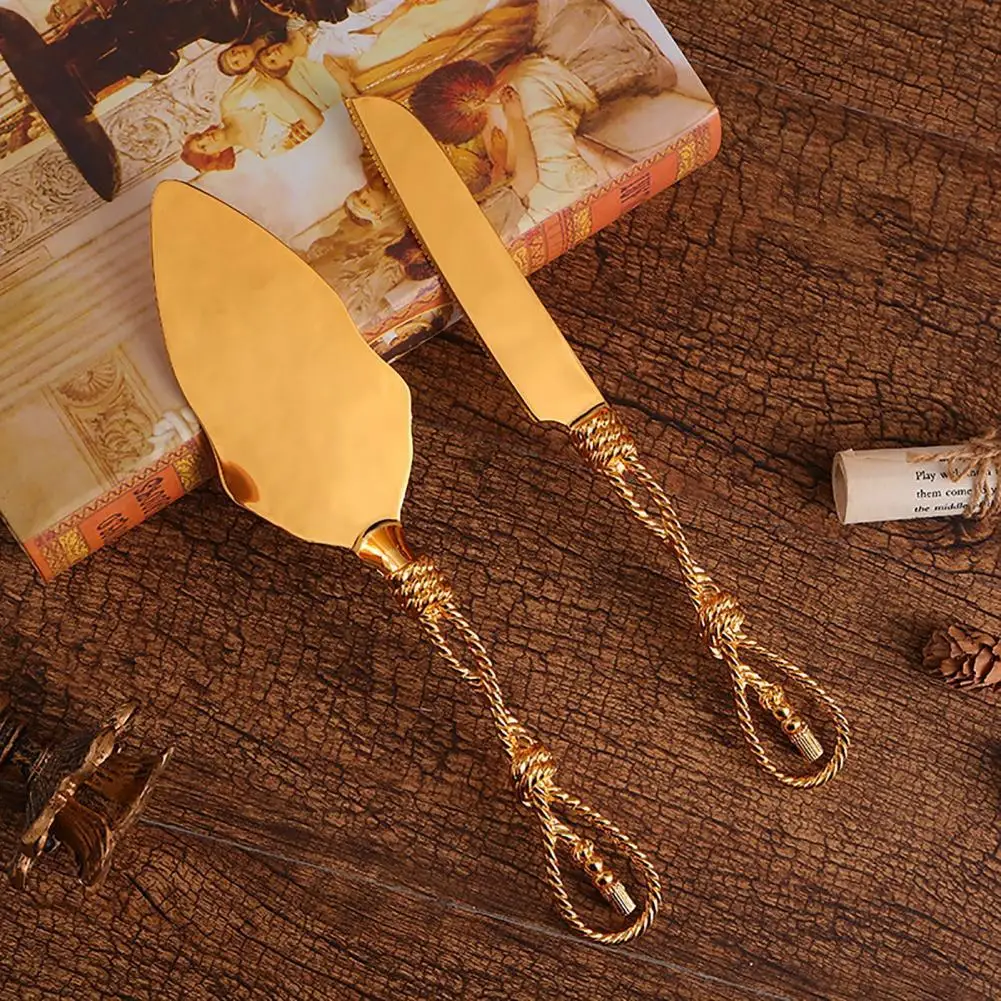 

Cake Cutter Set Elegant Modern Style Bread Shovel Dinner Cutter Attractive Cake Shovel