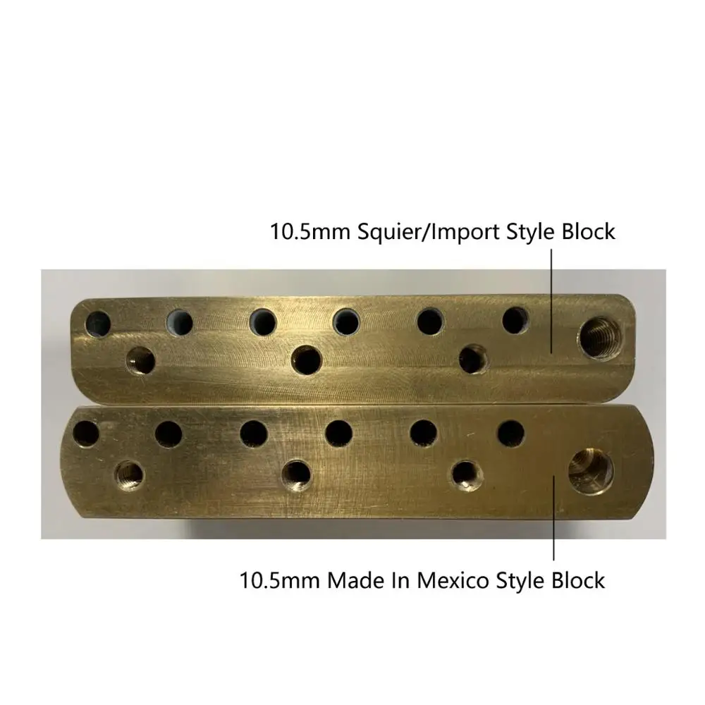 musiclily ultra 105mm voll messing 36mm kurze tremolo block für squier kugel strat und einige import elektrische gitarre free global shipping