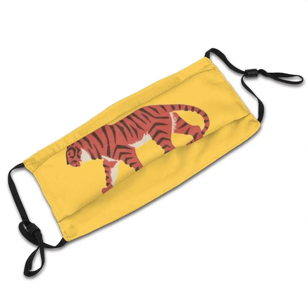 

Tiger Tiger Print Face Mouth Mask Fashion Anti Dust Pollution Mask Unisex For Men Women Children Tiger Tiger King King Cat Big