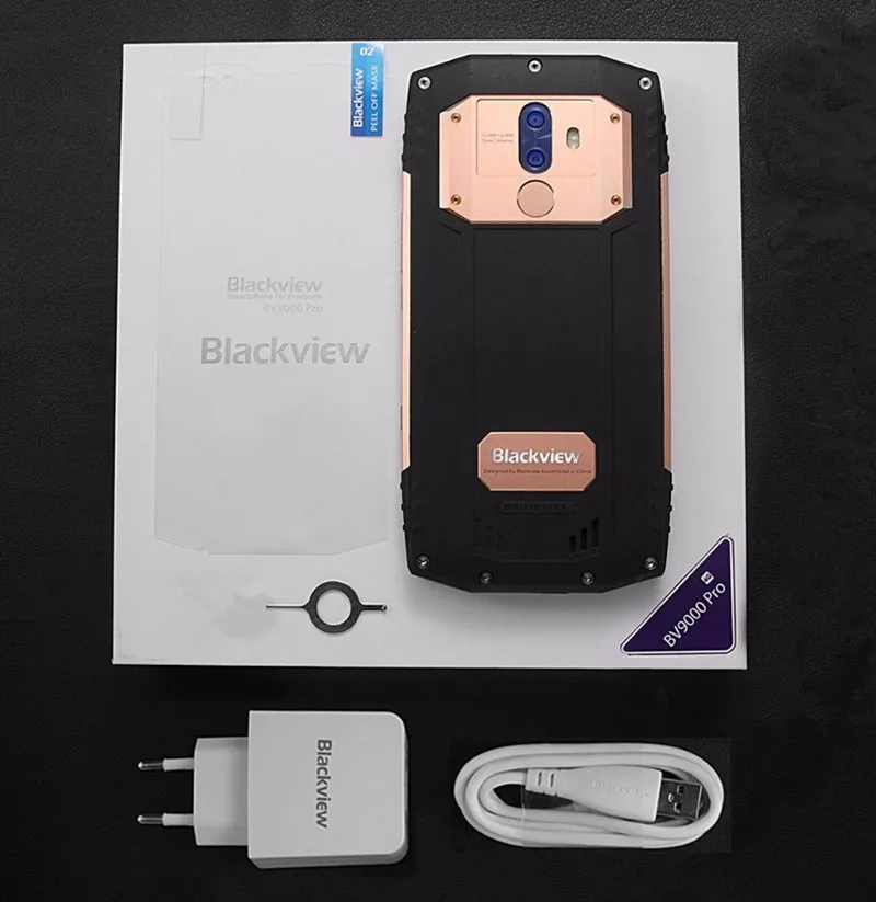 

Original New Blackview BV9000 IP68 Waterproof 4G LTE Phone MTK6757 Octa Core Android 7.1 4GB+64GB With NFC OTG Mobile Cellphone