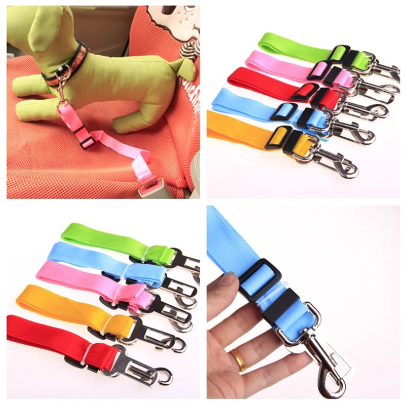 Ремень безопасности для собак аксессуары автомобиля металлическая пряжка