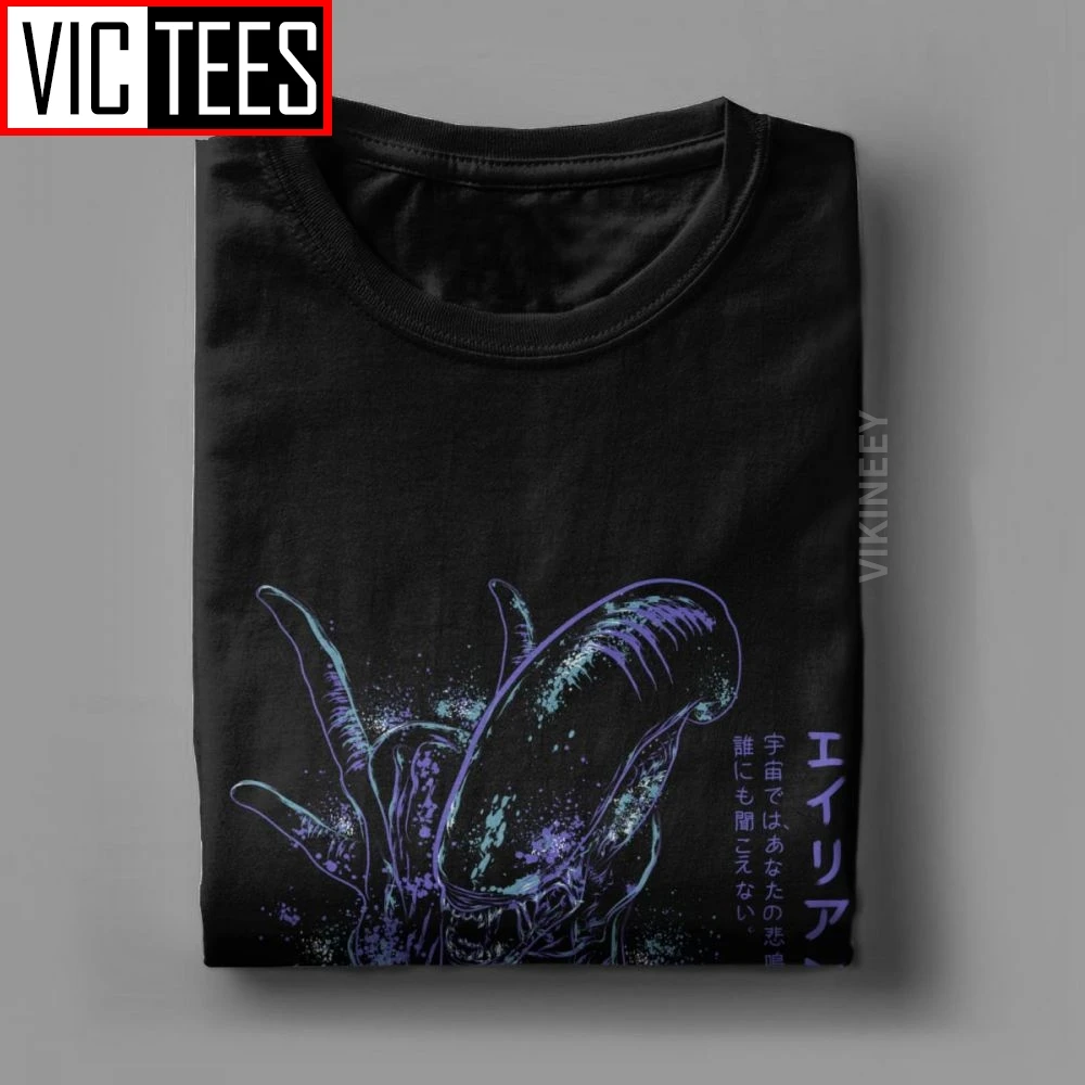 Мужская футболка Alien covenent Back To The Primitive Vs Predator хлопковая Футболка 2020 оптовая