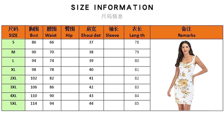 

2020 New Women Summer Dress Sleeveless Floral Printed Elastic Waist Casual Beach Party Mini Dress Fashion Beach Bodycon Dresses