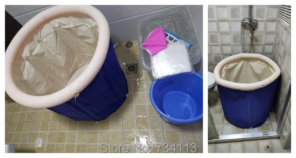 Надувная Ванна SAP утолщенная Складная для взрослых пластиковая спа надувная