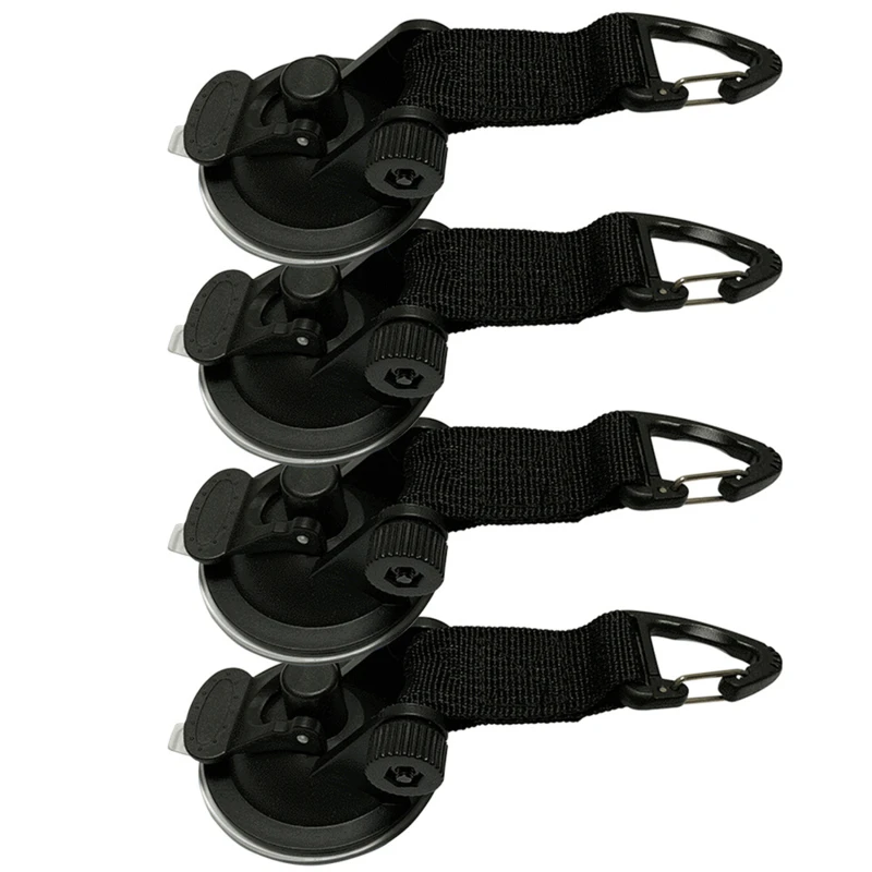 Details about   Tents Suction Cup Anchor Tie Down Easy Install With Securing Hook Outdoor Sports 