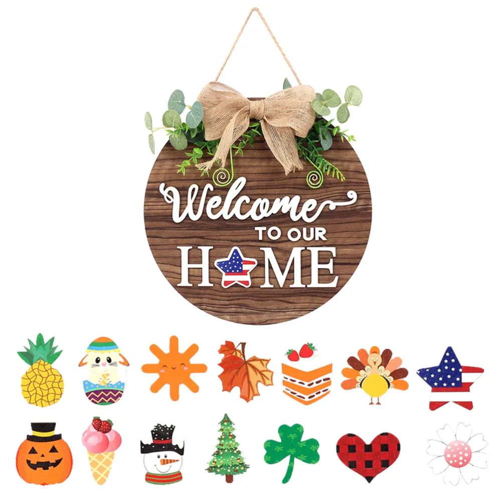 

1 Set Simple Letter Board Decoration English Letter Ornament Wood Craft (Coffee)