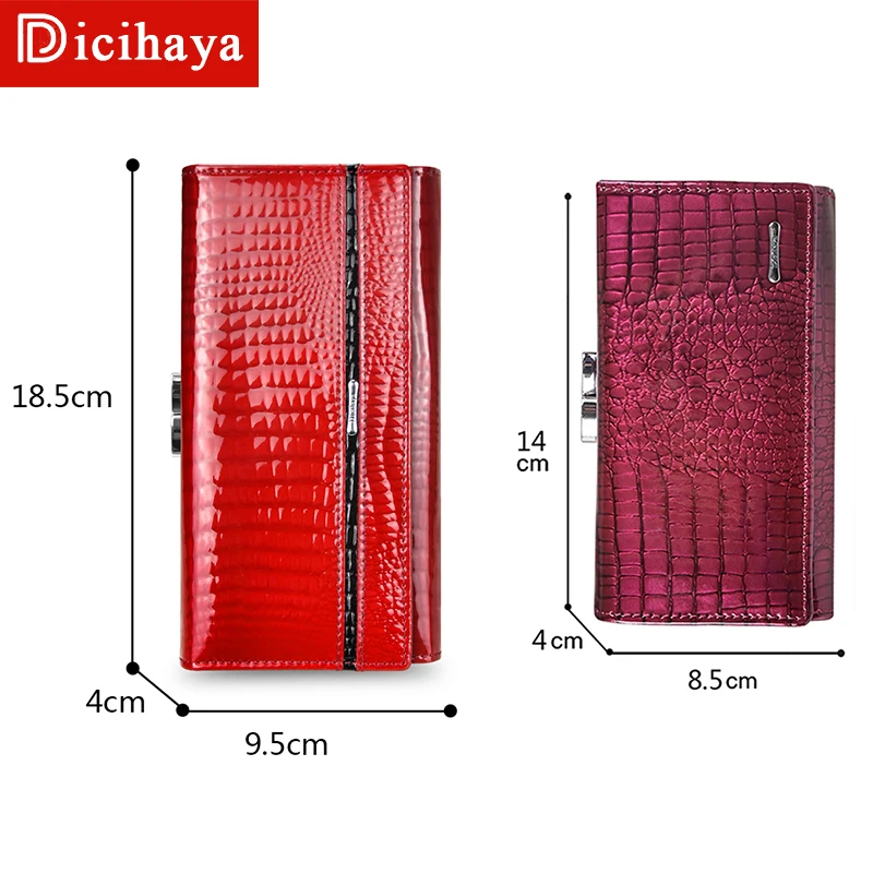 Женский мини кошелек из натуральной кожи аллигатора маленький на молнии с