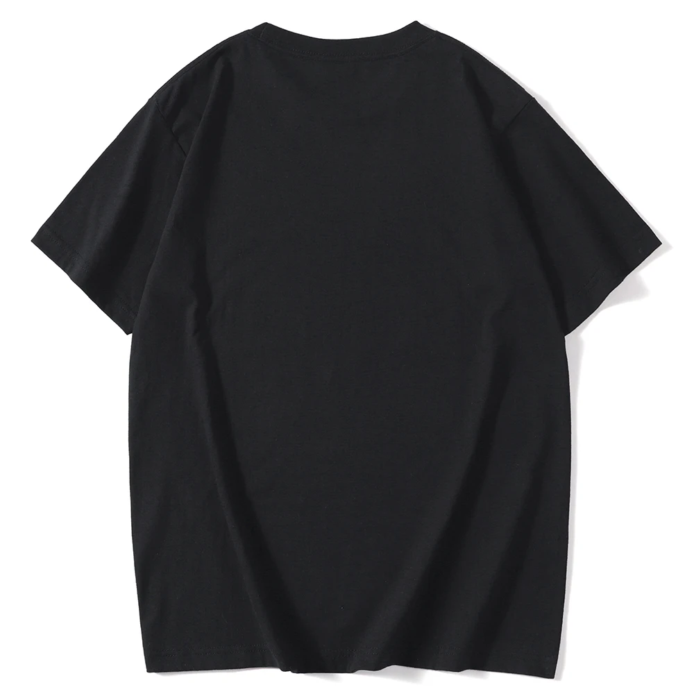 Весенне-летние мужские футболки одежда большого размера белая футболка с