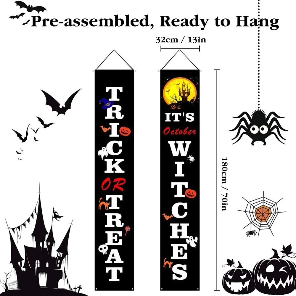 Украшение BIEMLERFN для Хэллоуина в виде тыквы призрака скелета украшение входной