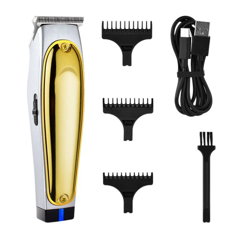 

Cordless Hair Clippers Rechargeable Hair Cutter Machine Zero Gapped Detail Beard Shaver Trimmer for Men